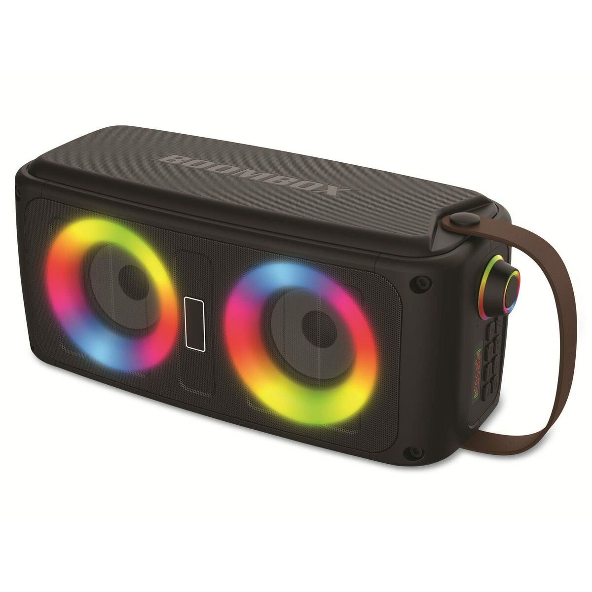 Portable Bluetooth Speakers Denver Electronics Black LED RGB-1
